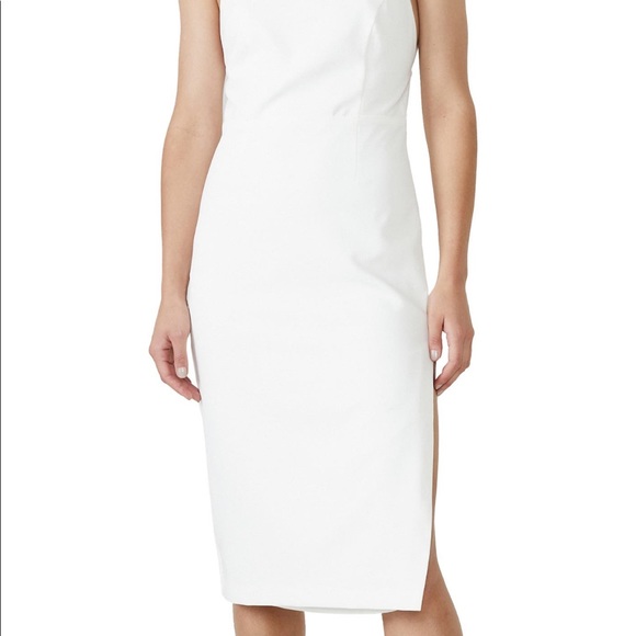 Open Back White Dress - Picture 4 of 10